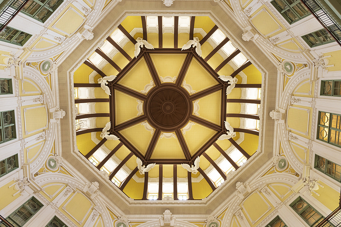 Relief on the ceiling of Tokyo Station