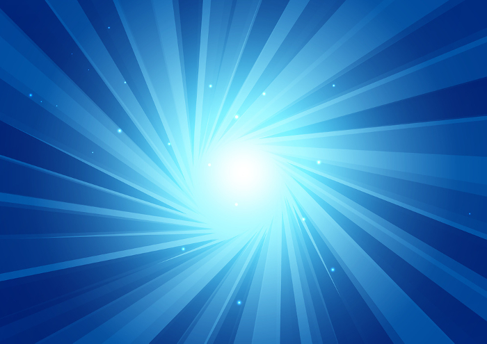 Swirling Rotating Blue Line Background