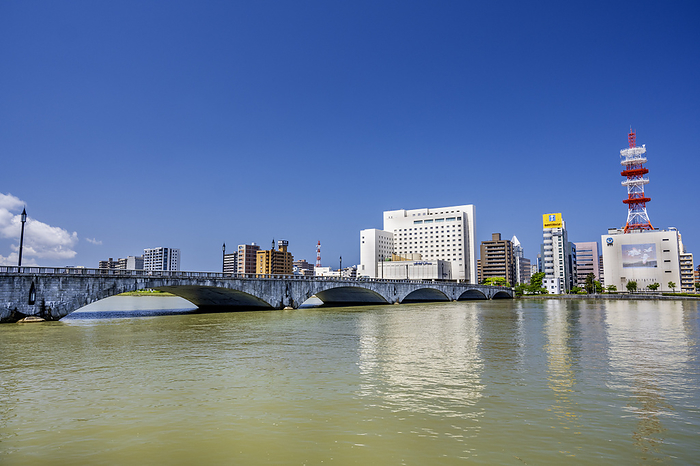 Bandai Bridge Niigata City, Niigata Prefecture