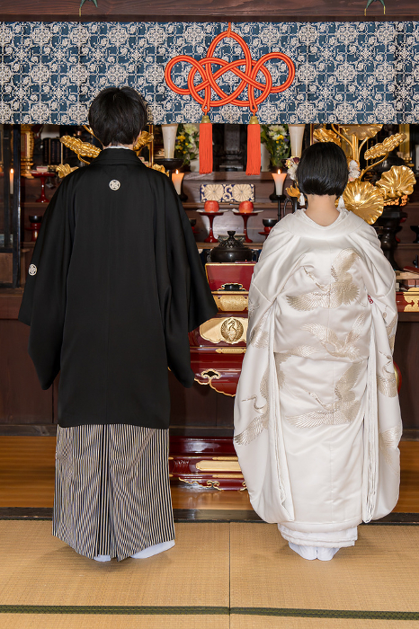 Buddhist wedding ceremony