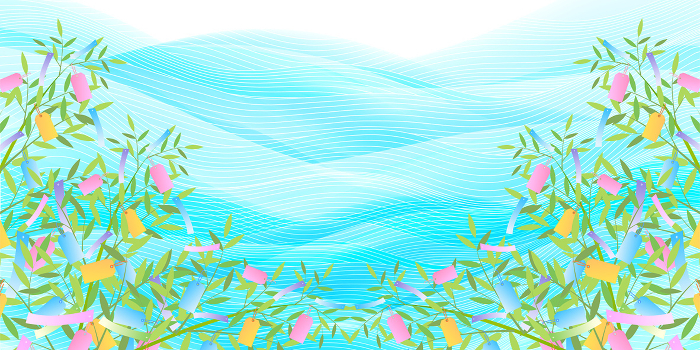 Tanabata Japanese Pattern Summer Background