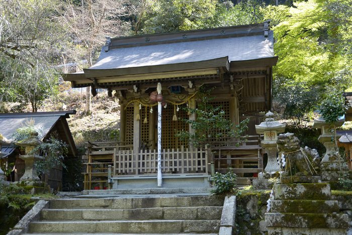 Yase Hachimangu Shrine Main Shrine Yase, Sakyo-ku, Kyoto