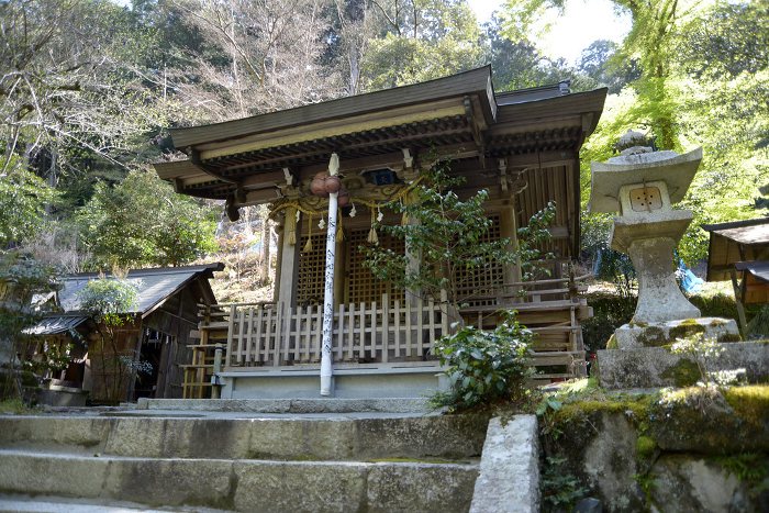 Yase Hachimangu Shrine Main Shrine Yase, Sakyo-ku, Kyoto