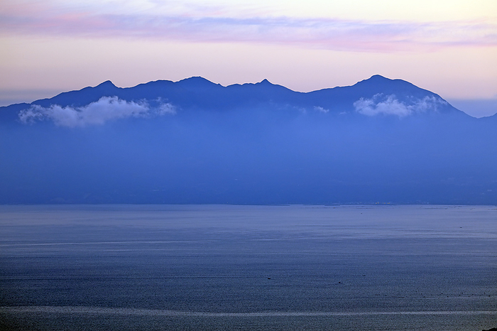 Oosumi Peninsula in the early morning