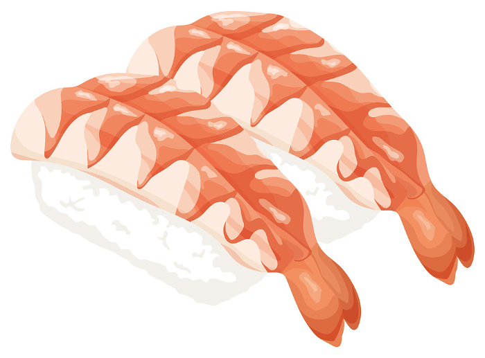 Nigirizushi with Shrimp