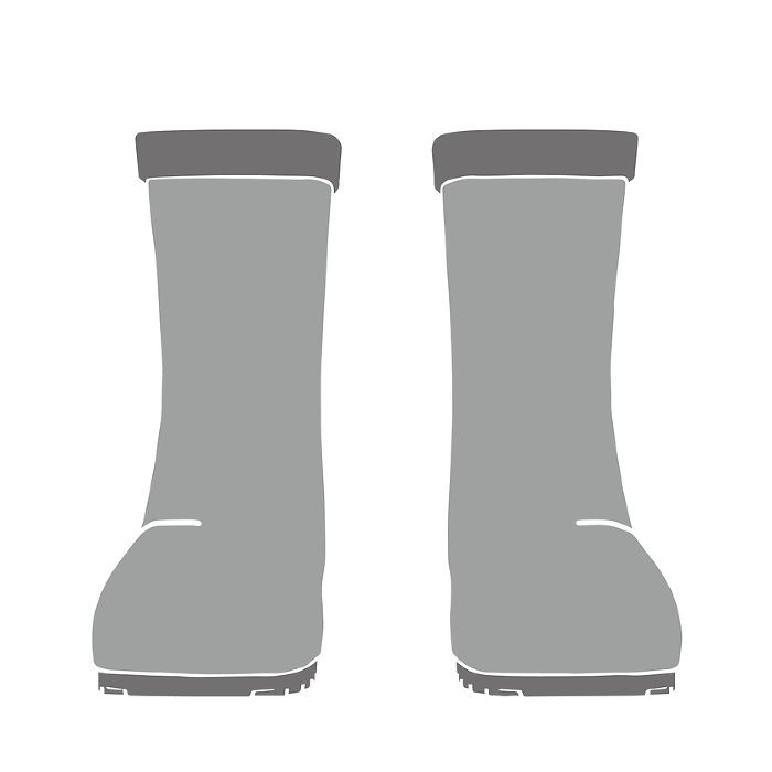 Illustration of front-facing boots for business use