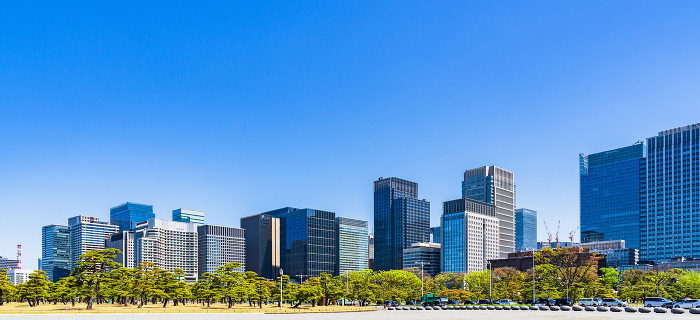 Buildings in Marunouchi and Otemachi