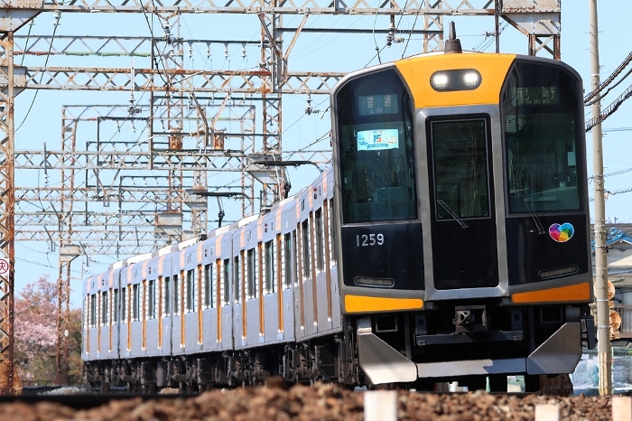Hanshin] Series 1000 (Kintetsu Nara Line: Ishikiri-Nukata)