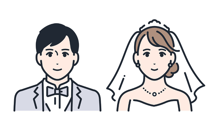 Wedding color icons