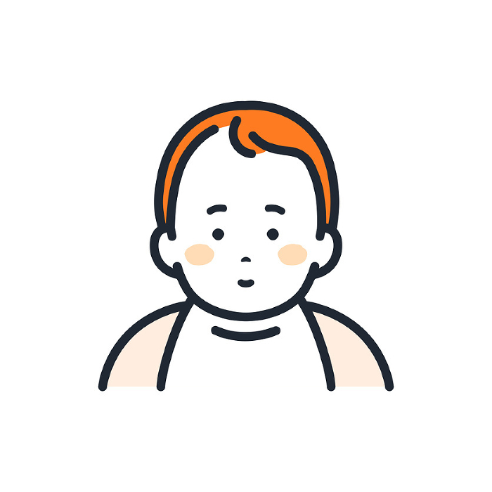 Baby Simple Vector Icon Illustration