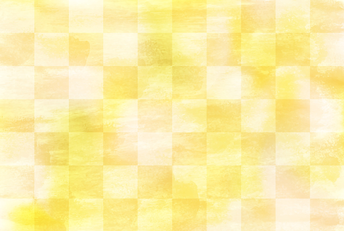Yellow Check Japanese Paper Watercolor Background