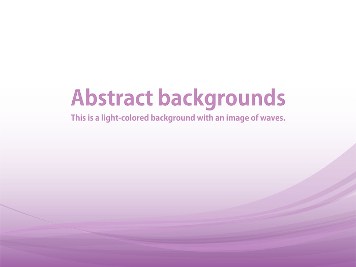Abstract Wave Abstract Backgrounds_Light Purple