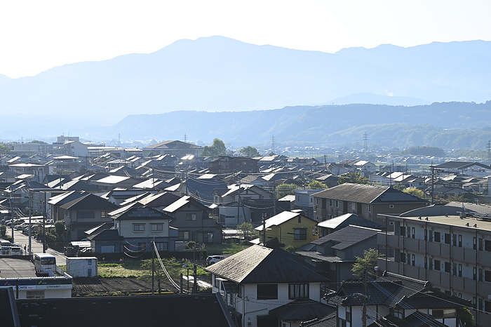 Kikuyo town A general view of Kikuyo town in Kumamoto Prefecture, Japan on April 14, 2024.  Photo by MATSUO.K AFLO 