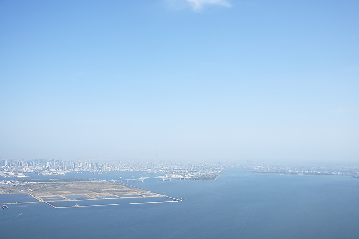 Tokyo Bay Aerial view