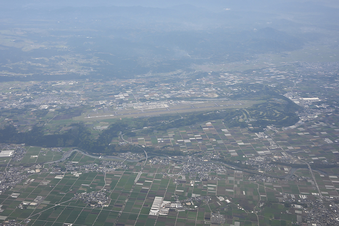 Kumamoto Airport Aerial view