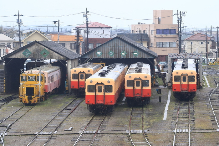 Goi Engine Works is the base of Kominato Railway