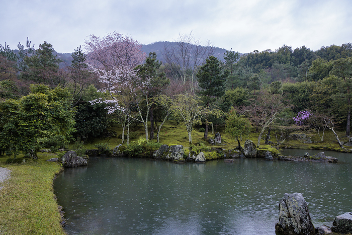Sogen-ike Garden at Tenryuji Temple, Arashiyama, Kyoto