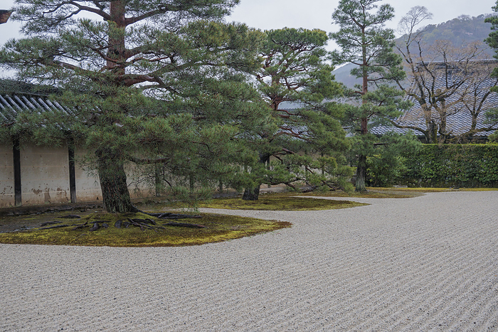 Sanboin Garden at Daigoji Temple, Kyoto Prefecture sand print    
