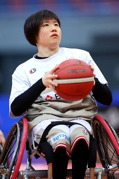 2024 IWBF Women s Wheelchair Basketball Final Qualifier Mayo Hagino  JPN  APRIL 17, 2024   Wheelchair Basketball :. 2024 IWBF Women s Repechage Tournament for Paris 2024 Paralympic Games, Preliminary round match between Japan and Canada Preliminary round match between Japan and Canada at Asue Arena Osaka in Osaka, Japan.  Photo by Naoki Nishimura AFLO SPORT 