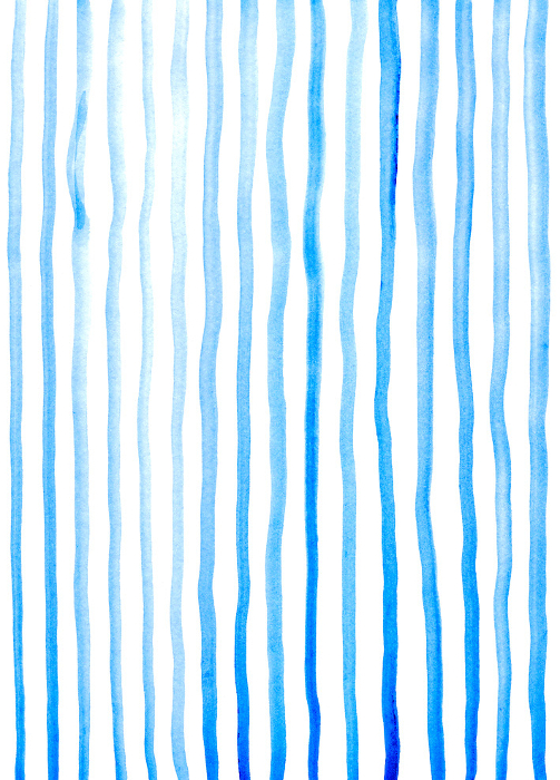 Blue Fresh Striped Background Vertical