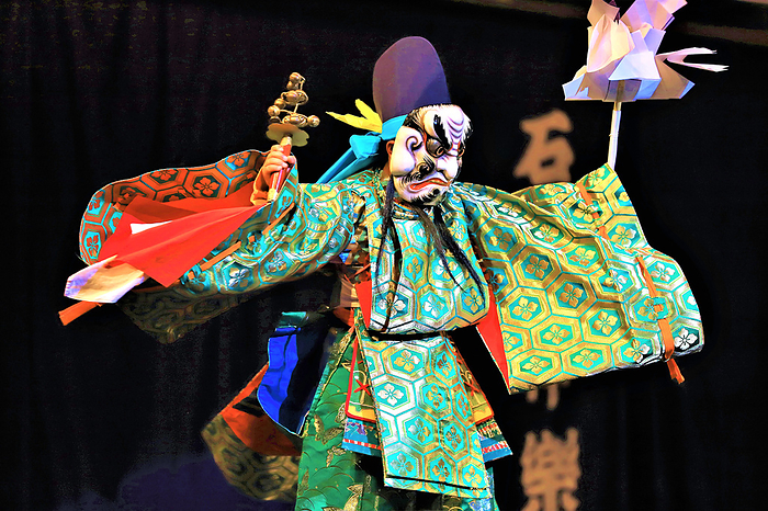 Children s Kagura in Shimane kagura performed by children