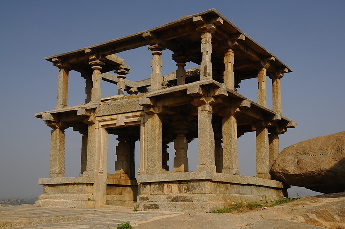 Hemakuta Hill Temple, Hampi, Karnataka, India Hemakuta Hill Temple, Hampi, UNESCO World Heritage Site, Karnataka, India, Asia, by Michael Szafarczyk