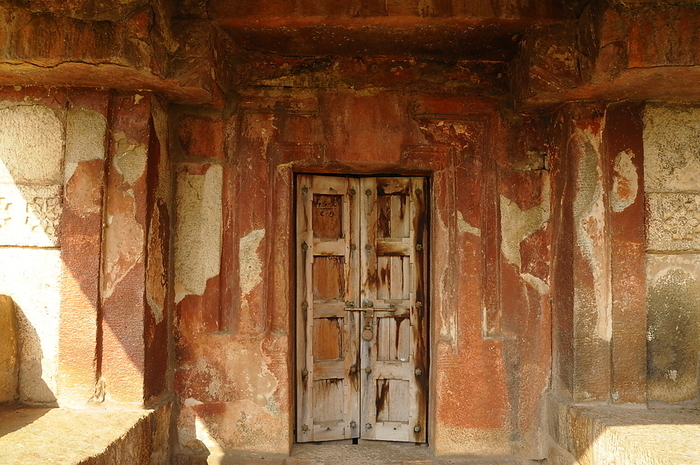 Doors to Virupaksha Temple, Hampi, India Doors to Virupaksha Temple, Hampi, UNESCO World Heritage Site, Karnataka, India, Asia, by Michael Szafarczyk