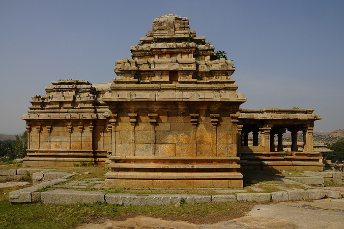 Vijayalaya Choleeswaram, Naarthaamalai, Hampi, India Temple, Hemakuta Hill, Hampi, UNESCO World Heritage Site, Karnataka, India, Asia, by Michael Szafarczyk