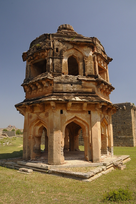Mohammadan Watch tower, Hampi, India Mohammadan Watch tower, Hampi, UNESCO World Heritage Site, Karnataka, India, Asia, by Michael Szafarczyk