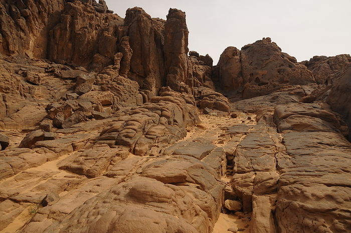 Bizarre world of strange rock formations of Meghedet  Magatgat or Meggedet , Fezzan, Libya Bizarre world of strange rock formations of Meghedet  Magatgat   Meggedet , Fezzan, Libya, North Africa, Africa, by Michael Szafarczyk