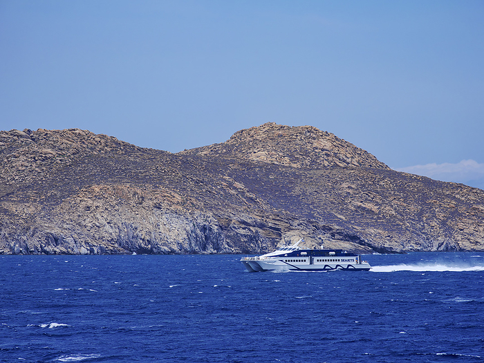 Coast of Delos Island, Cyclades, Greece Coast of Delos Island, Cyclades, Greek Islands, Greece, Europe, by Karol Kozlowski