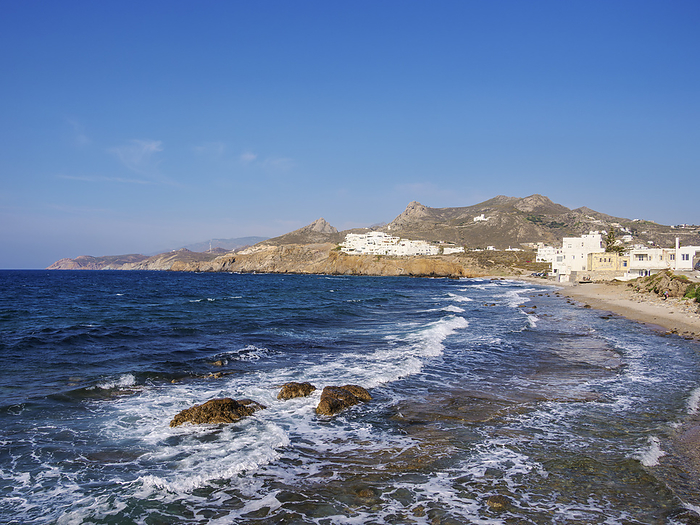 Grotta Beach, Chora, Naxos City, Naxos Island, Cyclades, Greece Grotta Beach, Chora, Naxos City, Naxos Island, Cyclades, Greek Islands, Greece, Europe, by Karol Kozlowski