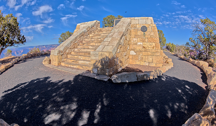 The Powell Memorial at Grand Canyon National Park Arizona. Public property, no release needed. The Powell Memorial at Grand Canyon National Park, Arizona, United States of America, North America, by Steven Love