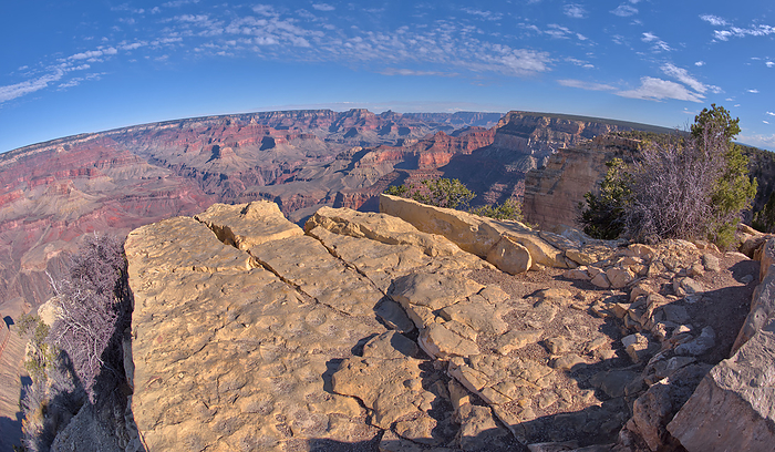 View from the cliffs of Powell Point behind the Powell Memorial at Grand Canyon Arizona. View from the cliffs of Powell Point behind the Powell Memorial, Grand Canyon, UNESCO World Heritage Site, Arizona, United States of America, North America, by Steven Love
