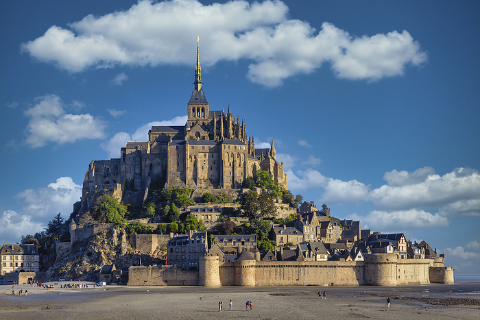 Mont Saint Michel, Manche, France Mont Saint Michel, UNESCO World Heritage Site, Manche, Normandy, France, Europe, by Camillo Balossini