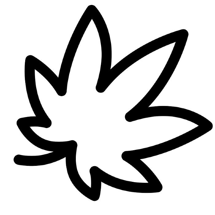 Line style icons representing leaves, maple, and maple