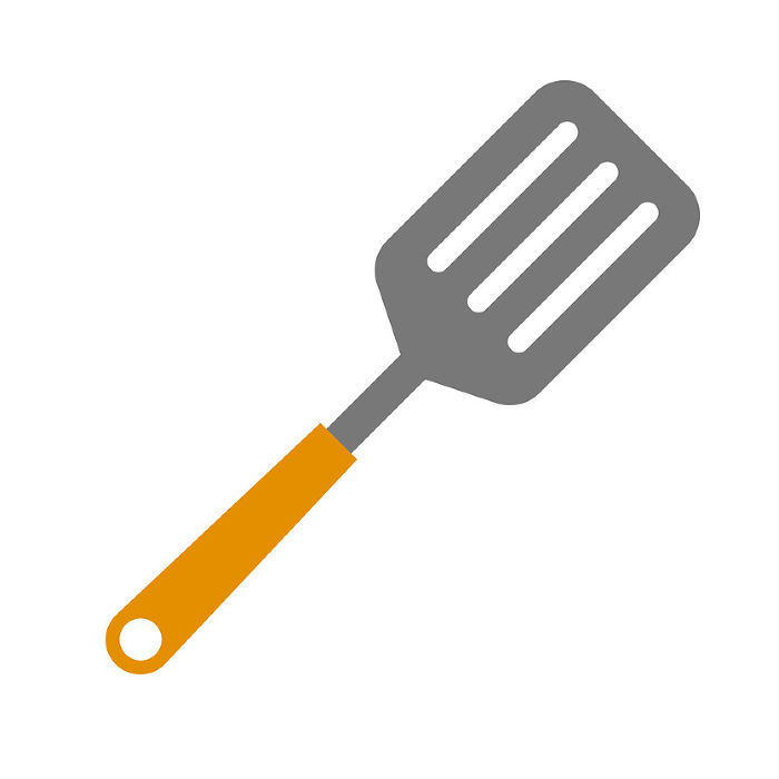 Frying spatula Orange