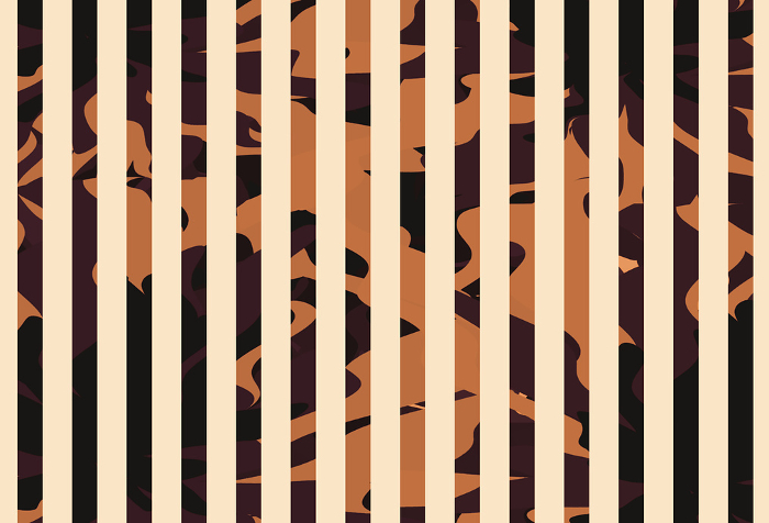 Background Illustration of Stripes and Abstract Patterns