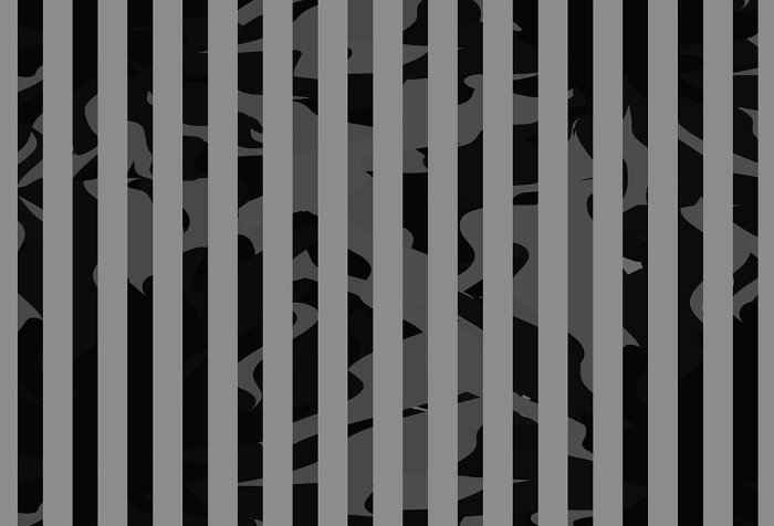 Black and white abstract pattern and stripes background illustration