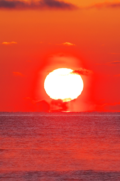 Sunrise and the Pacific Ocean Hokkaido  11 C