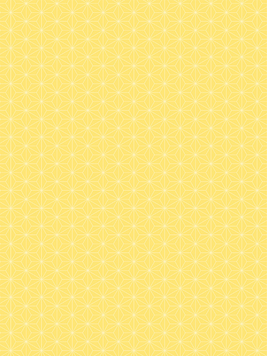 Japanese Background Pastel Color Hemp Leaves Vertical Yellow