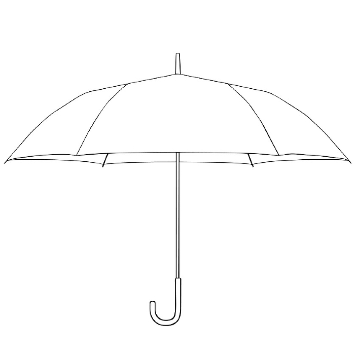 Clip art of umbrella
