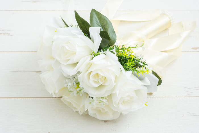 Natural wedding bouquet