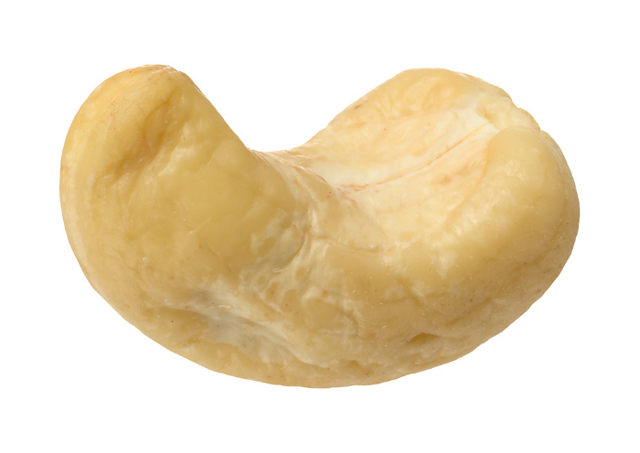 Cashew nut on isolated background, close up Cashew nut on isolated background, close up