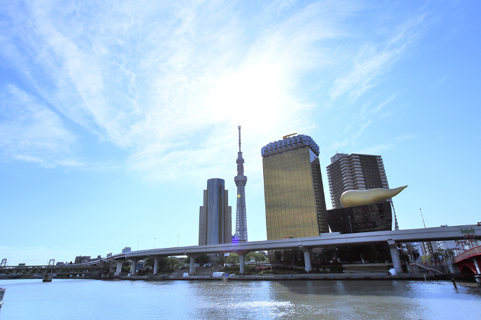 Tokyo Sky Tree and Sumida River