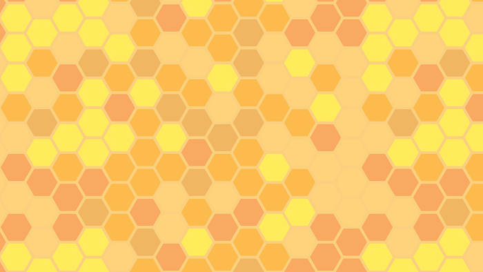 Orange beehive pattern 16:9
