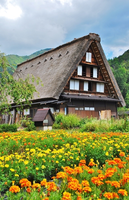 World Heritage Site Shirakawa-go Gassho-Zukuri Village