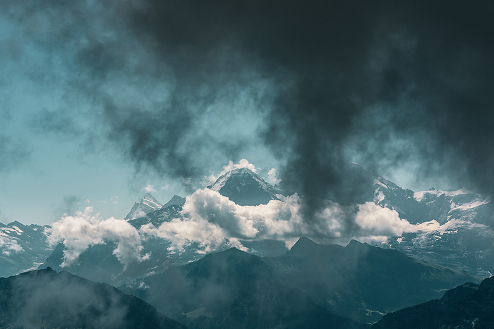 Panoramic view of the Alps in Switzerland. Panoramic view of the Alps in Switzerland., by Zoonar Bernhard Klar