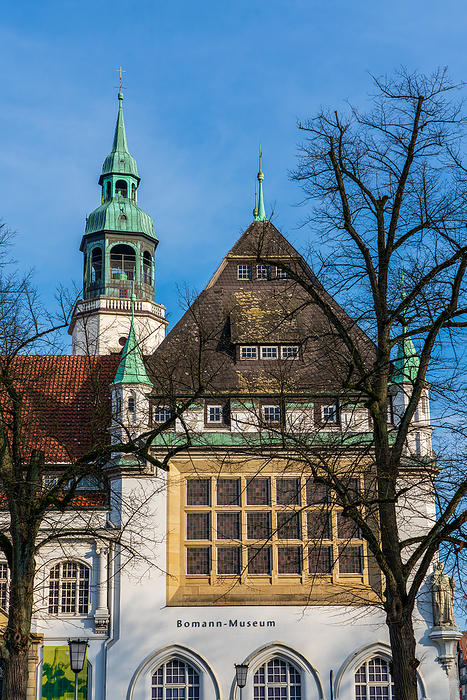 Panoramic view of the architecture of the old town of Celle in Germany. Panoramic view of the architecture of the old town of Celle in Germany., by Zoonar Bernhard Klar