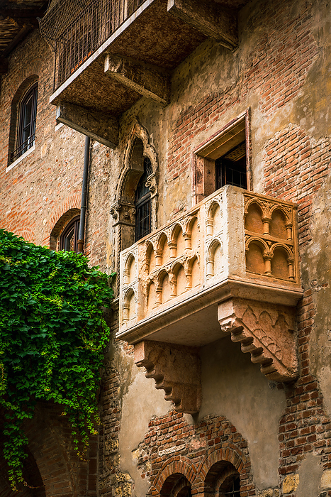 The balcony of Romeo and Juliet in Verona, Italy. The balcony of Romeo and Juliet in Verona, Italy., by Zoonar Bernhard Klar